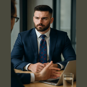 Park Lane formal silk necktie